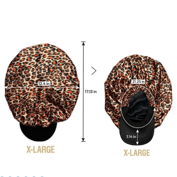 ⭐4/$15 Red by Kiss x Keyshia Cole Satin Visor Bonnet - Picture 7 of 9